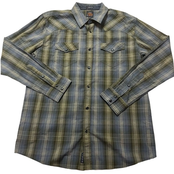 moonshine spirits Other - Moonshine Spirits By Brad Paisley Long Sleeve Pearl Snap Western Shirt Sz M